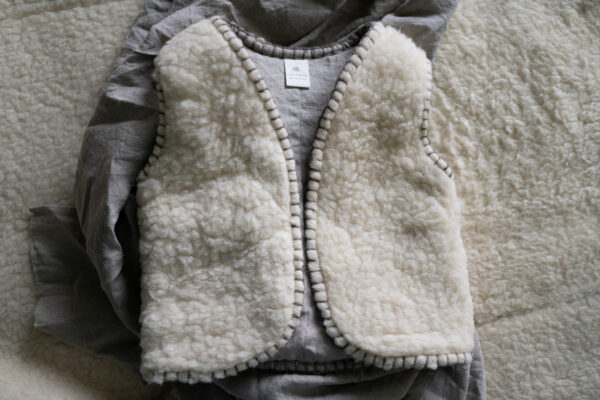 Woolen gilet embroidered - Afbeelding 5