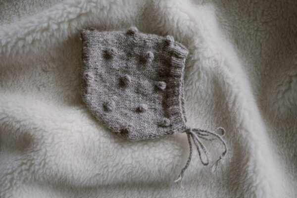 woolen pixie hat oat - Afbeelding 4
