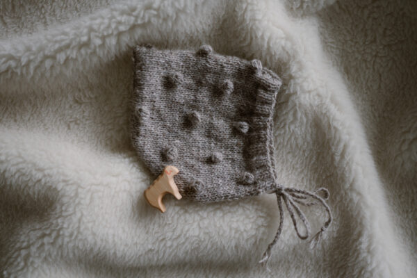 woolen pixie hat oat