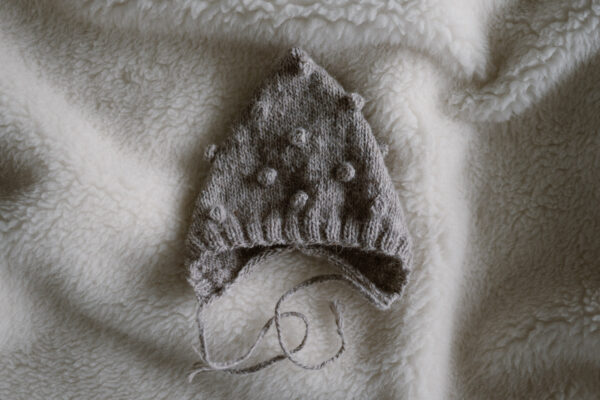 woolen pixie hat oat - Afbeelding 3
