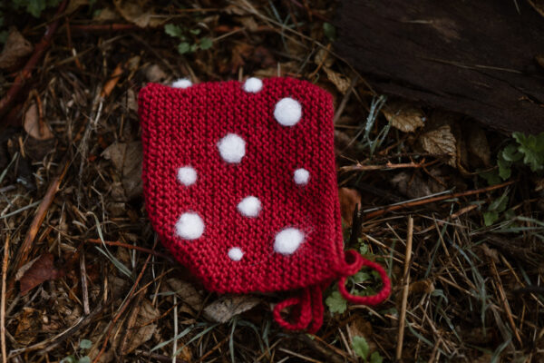 woolen pixie hat toadstool - Afbeelding 5