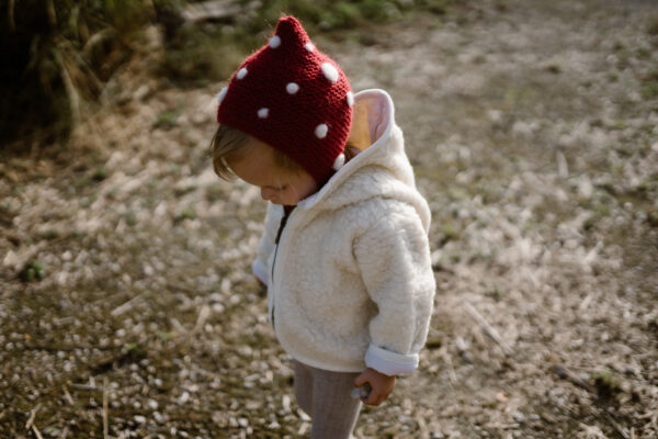 woolen pixie hat toadstool - Afbeelding 2