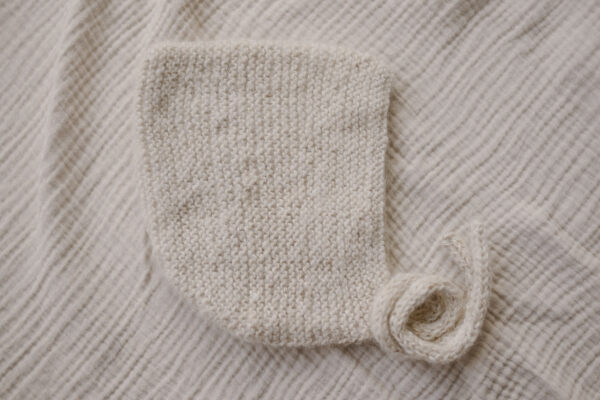 alpaca woolen pixie hat cream - Afbeelding 5