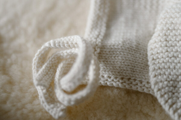 merino bunny hat cream - Afbeelding 6