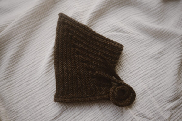 merino pointy hat chocolate - Afbeelding 5