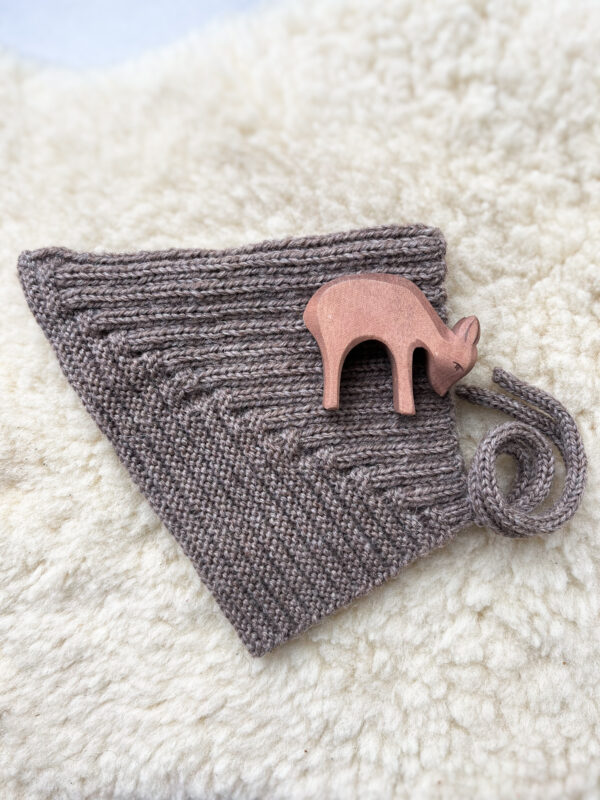 merino pointy hat sand