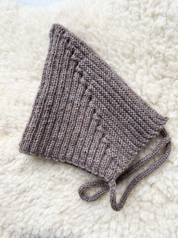 merino pointy hat sand - Afbeelding 4